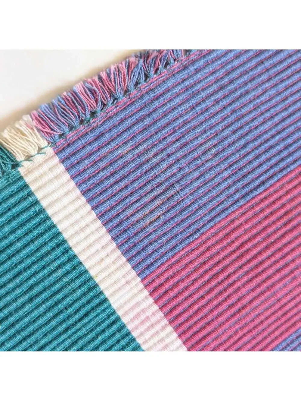 1980s Vintage Colorblock Placemats - Set of 4